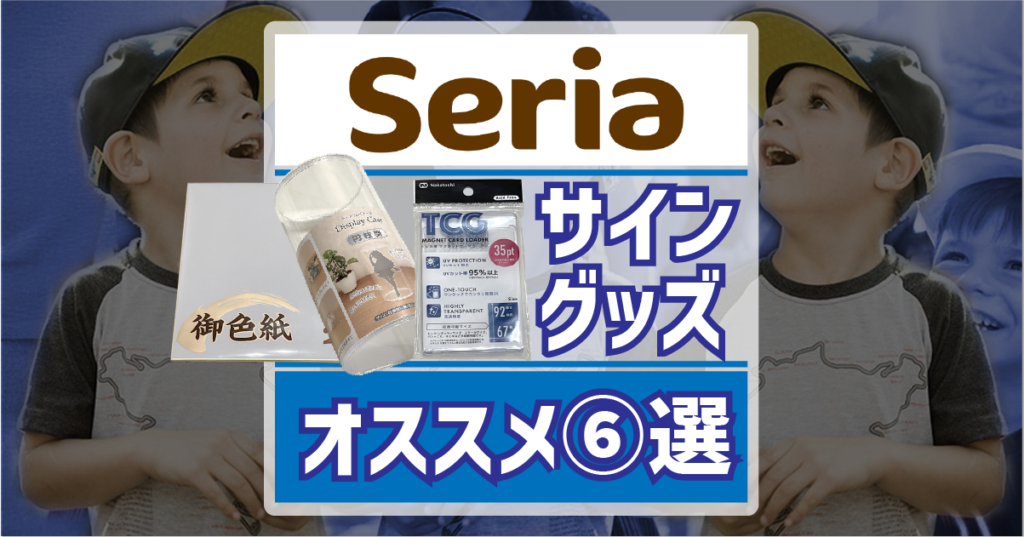 セリアサイングッズ6選