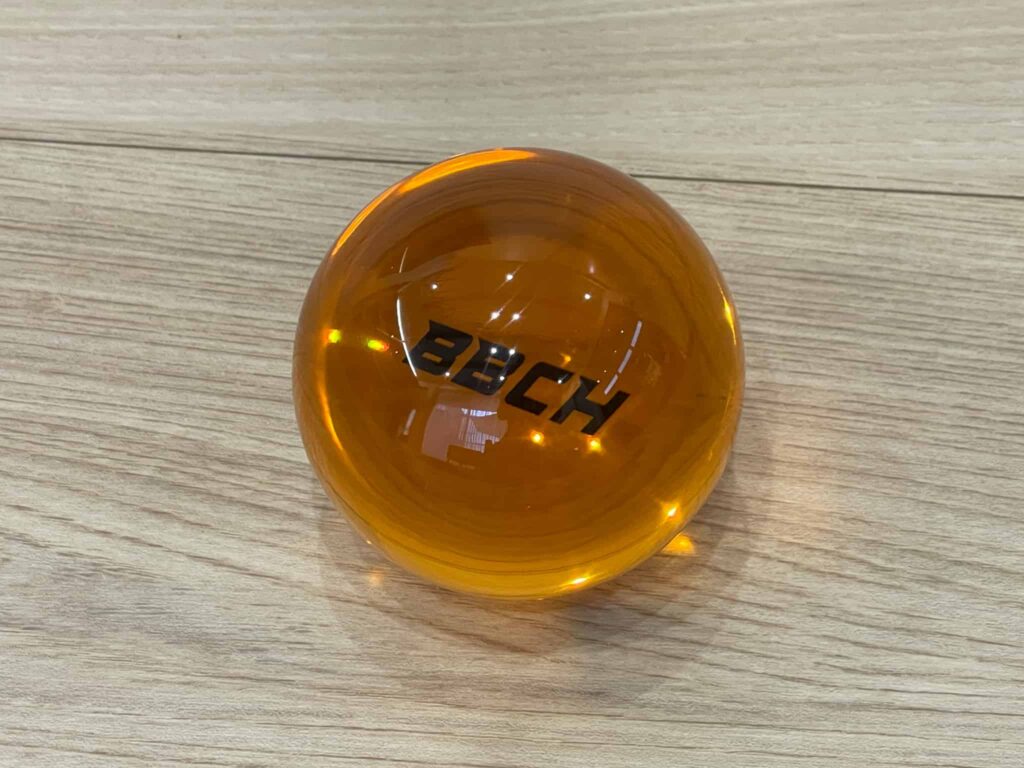 型付けのドラゴンボール風ボール