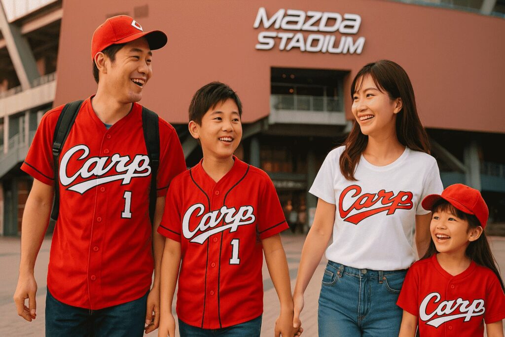 カープファンの家族