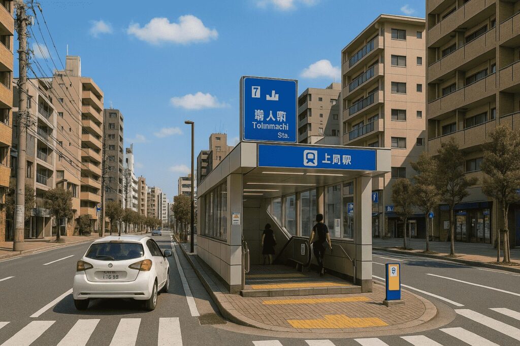 唐人町駅周辺