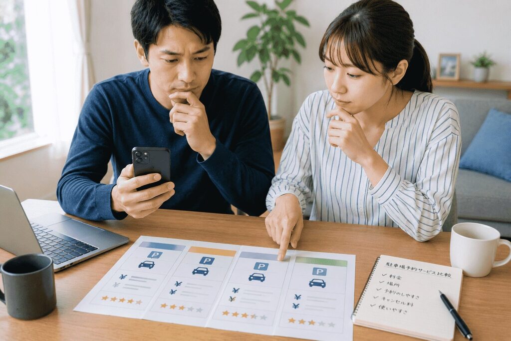予約サイトを比較する人