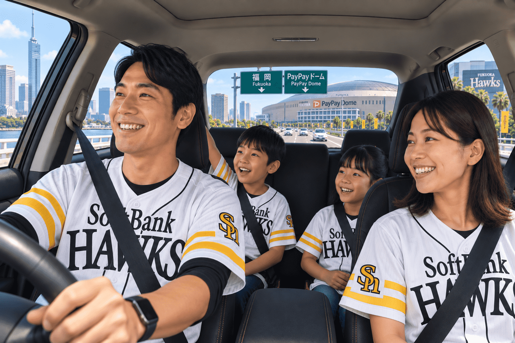 ホークスファンの家族
